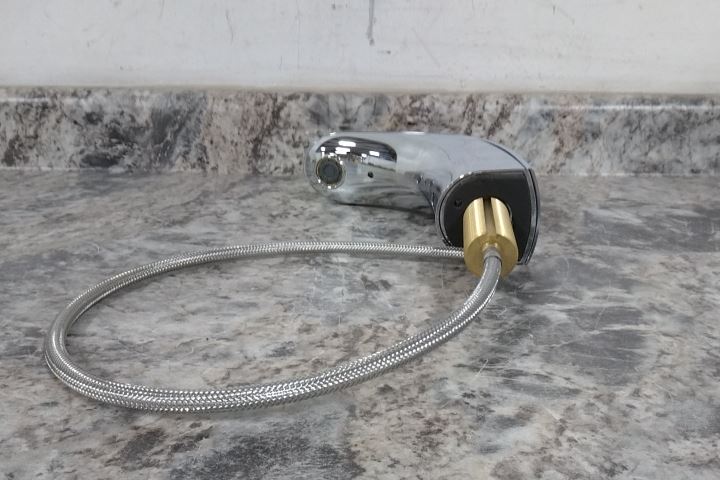 Moen 8553 0.5 GPM 6VDC 1 to 6 In Sensor Range Mid Arc Bathroom Faucet (C)-38952315 - Image 3
