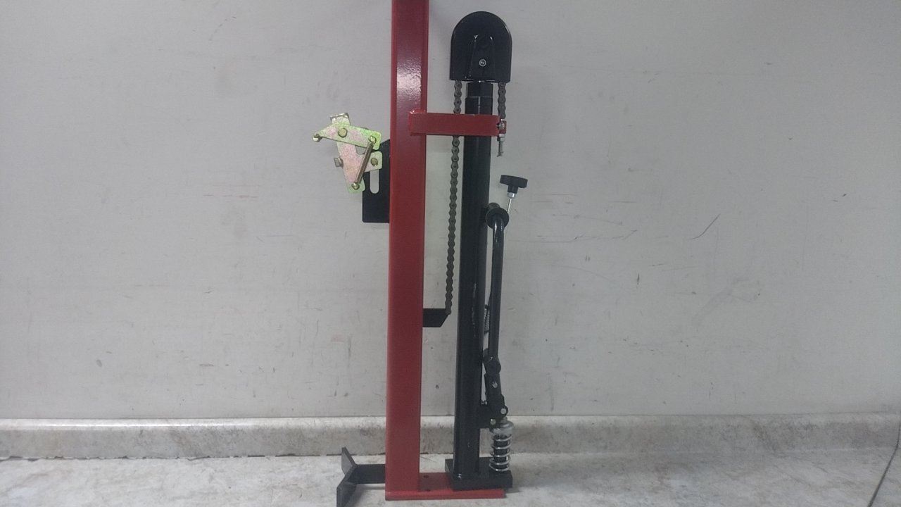 Dayton 801N73 55 Gal Drum Capacity 660 Lb Weight Capacity Red Drum Truck (C)-53584682 - Image 3