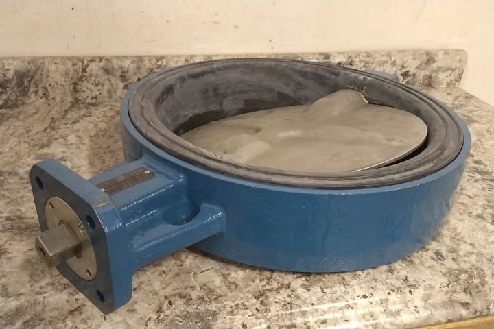 Ghibson N500S-16 16 In Pipe Size Ductile Iron Body Butterfly Valve (C)-36064708