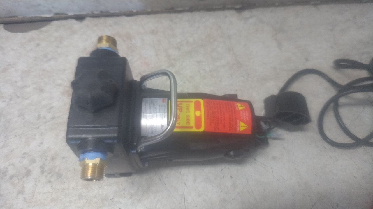 Dayton 33RW83 1/2 HP 115VAC 118 Ft Max Head Utility Pump (C)-12069490 - Image 7