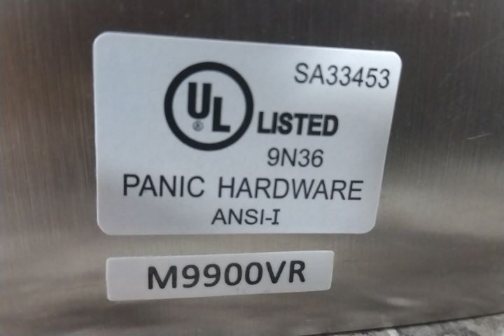 Marks USA M9900VR/32D-48 42 to 48 In Door Width Non-Handed Exit Device (C)-30689993 - Image 2