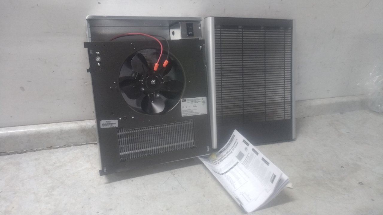 Dayton 5E182D 208VAC 6,824/13,650 BtuH Recessed Electric Wall-Mount Heater (C)-33127634