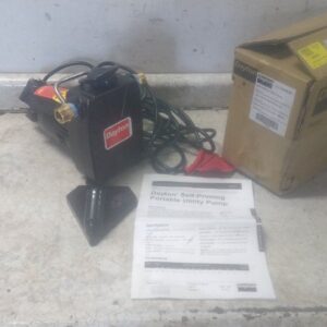 Dayton 33RW83 1/2 HP 115VAC 118 Ft Max Head Utility Pump (C)-12069490
