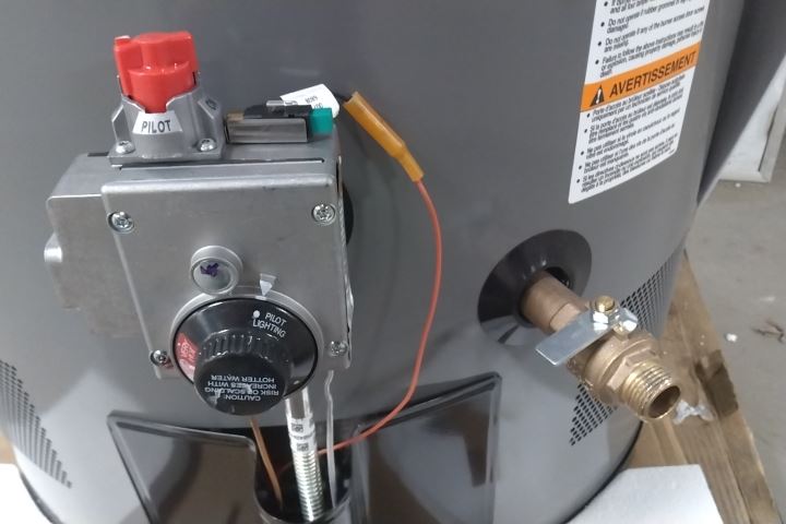 Rheem-Ruud G75-76LP 73 Gal Tank Liquid Propane Commercial Gas Water Heater (C)-68009548 - Image 3