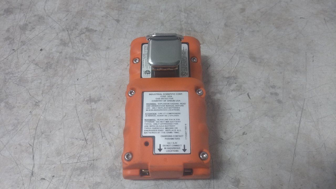 Industrial Scientific VTS-K0033001101 LCD with Backlight Multi-Gas Detector (C)-13068597 - Image 8