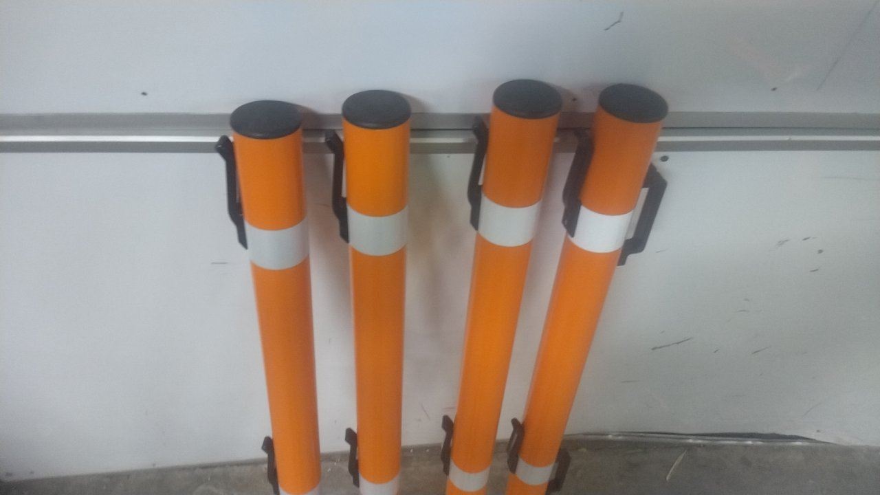 Rapid Roll 70-7000 50 Ft Length Outdoor Portable Barrier System (C)-21771046 - Image 12