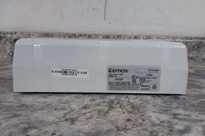 Eemax SPEX80 277VAC 8000W 2 Max GPM Electric Tankless Water Heater (C)-19450385 - Image 3