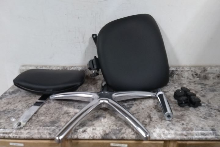 Brand Name BR-NECR-DHCH-CR-T0-A0-EC-ESDBLK 300 Lb Cap ESD/Cleanroom Chair (C)-13628875