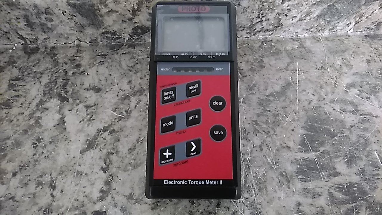 Proto J6360B 1, 1/2, 1/4, 3/4, 3/8 In Drive Size Digital Torque Meter (D)-47896274 - Image 6