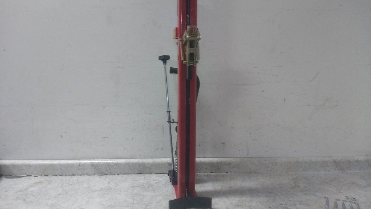 Dayton 801N73 55 Gal Drum Capacity 660 Lb Weight Capacity Red Drum Truck (C)-53584682 - Image 4