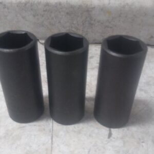Proto J7336HT 3 Pk 1-1/8 In Socket Size 1/2 In Drive 6-Point SAE Impact Socket-46786624