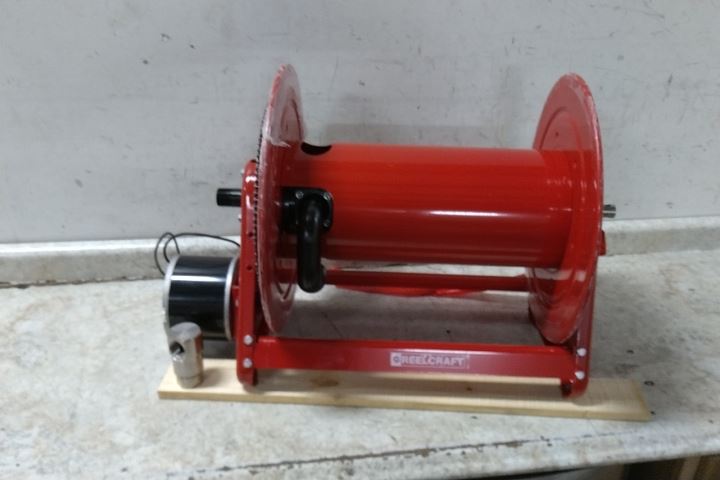 Reelcraft EH37118 L12D 1/3 HP 12VDC 1 In ID 100 Ft L Motor Driven Hose Reel (C)-45214449