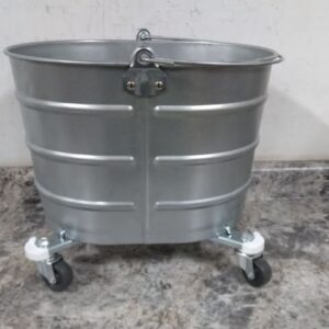 Tough Guy 2W318 6-1/2 Gal Galvanized Steel Bucket (AW)-12199944