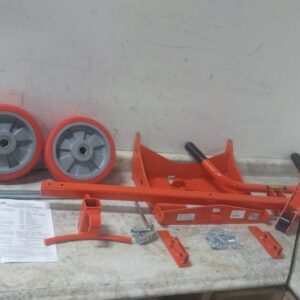 Wesco 240016 1,000 Lb Load Cap Knock-Down Steel-Frame Drum Hand Truck (C)-32807469