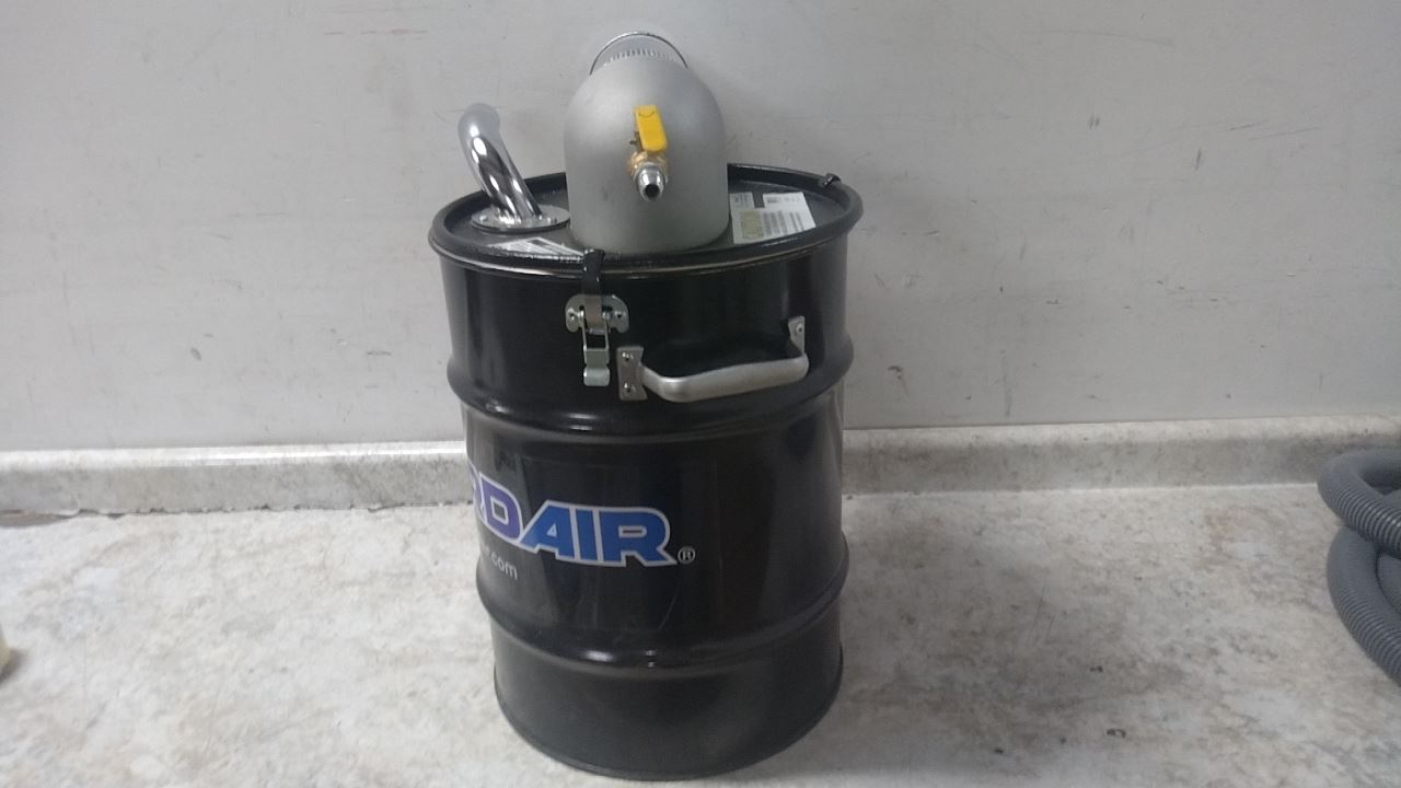 Guardair N101SC 10 Gal Tank Size 61 CFM Pneumatic Drum Vacuum (C)-12012779 - Image 6