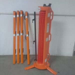 Rapid Roll 70-7000 50 Ft Length Outdoor Portable Barrier System (C)-21771046
