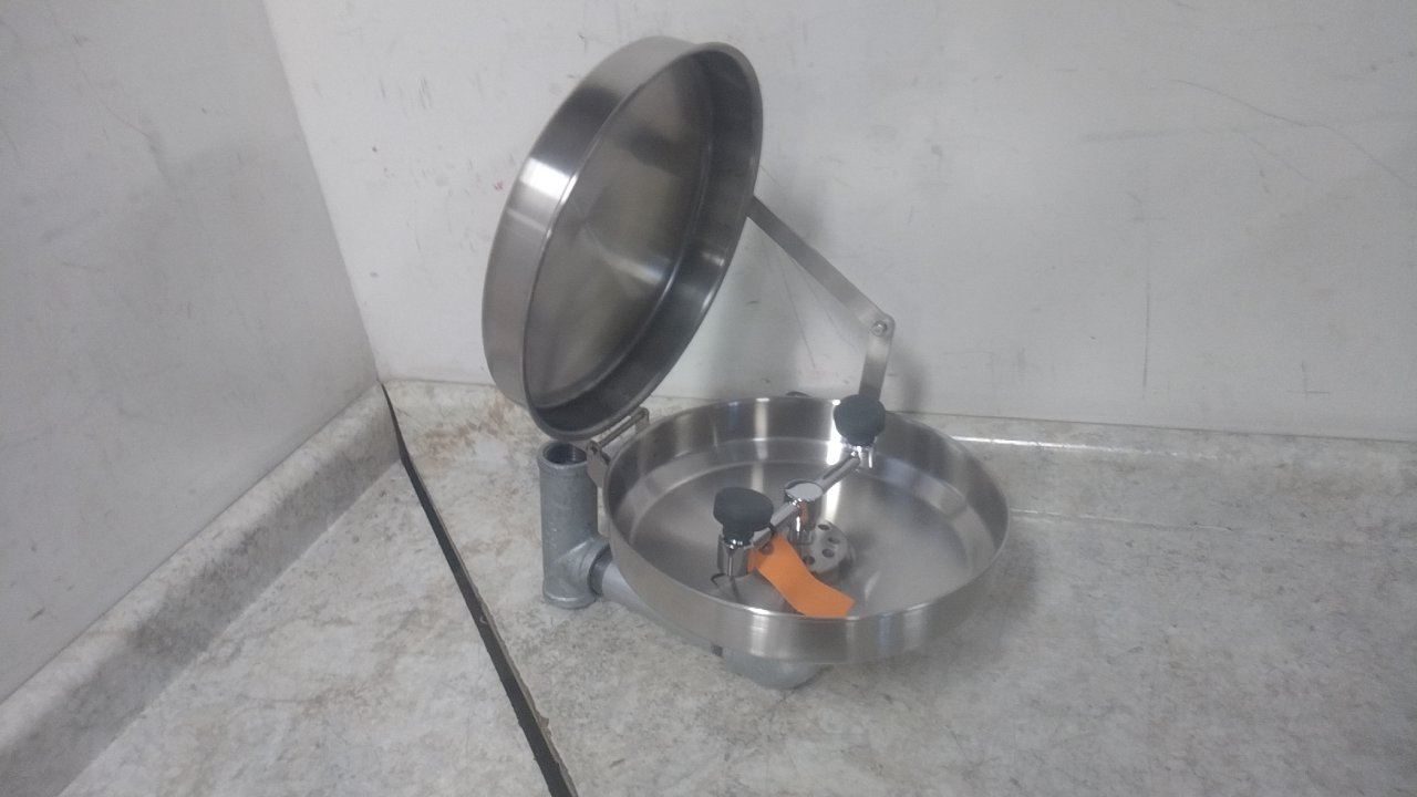 Guardian Equipment G1902BC-SSH 94-3/4 In H 20 Max GPM Shower with Eyewash (C)-76743728 - Image 3