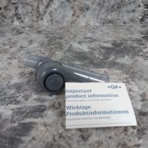 GF Piping Systems 192306300 1/2 In Spigot Connection PVC Y Strainer (BW)-10920465