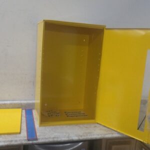 Brady SPC Absorbents SC-CABINET 32-3/4 In H Yellow Spill Control Cabinet (C)-36412048