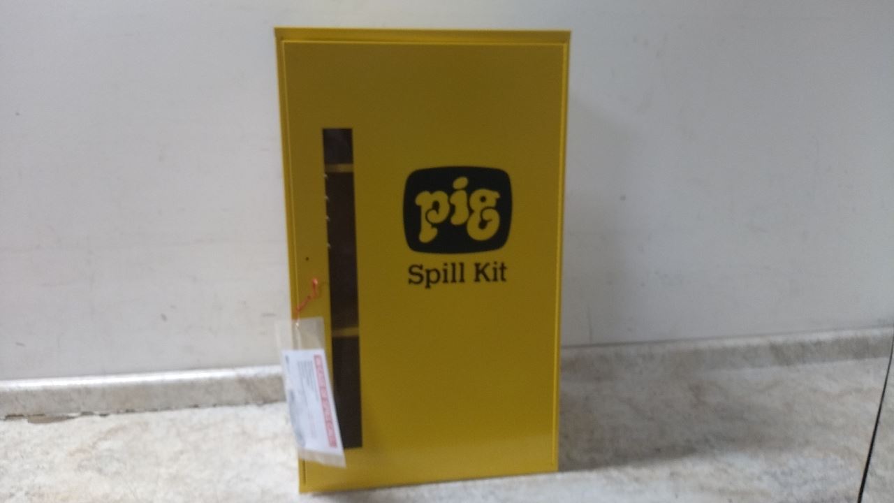 Pig KIT228 17 Gal Volume Absorbed Wall Cabinet Spill Kit [Cabinet Only] (C)-77283194