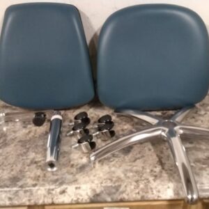 Brand Name BR-CLR-VMBCH-MB-CR-NF-CC-8546 300 Lb Cap Cleanroom Task Chair (C)-12462355