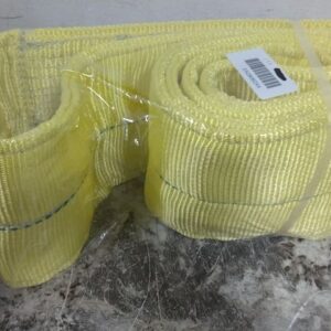 Lift-All EN2806DX4 6 In Width 4 Ft Length Yellow Polyester Web Sling (BW)-54253949