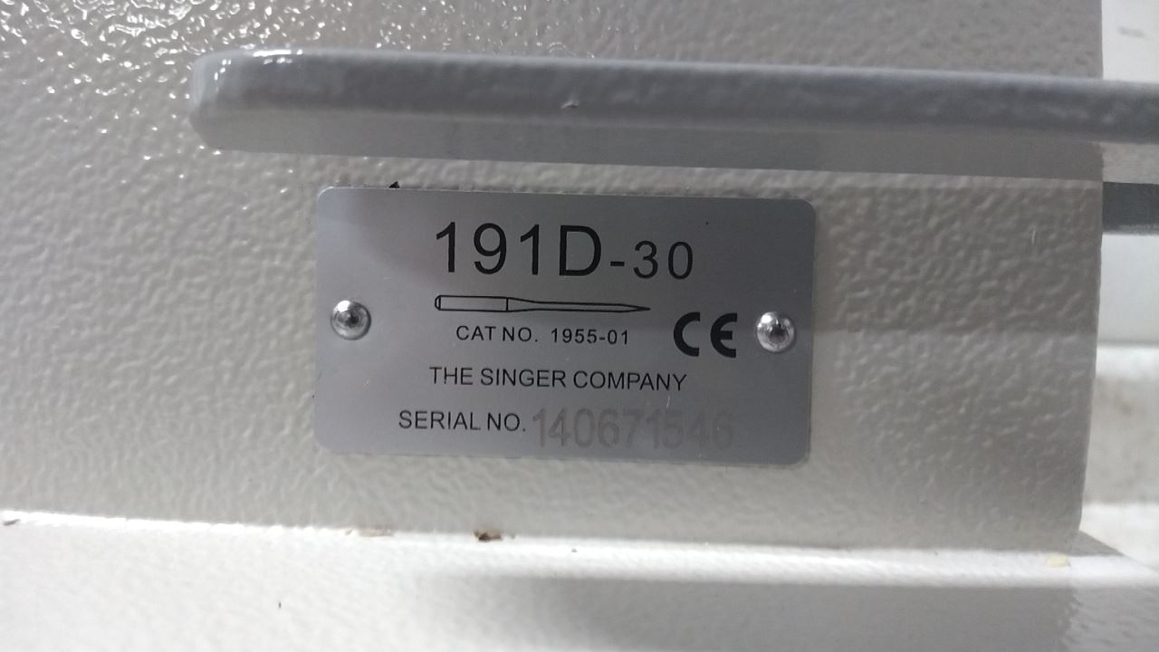 Singer 191D-30 4000 Max SPM 35mm Needle Bar Stroke Sewing Machine (D)-13486627 - Image 2