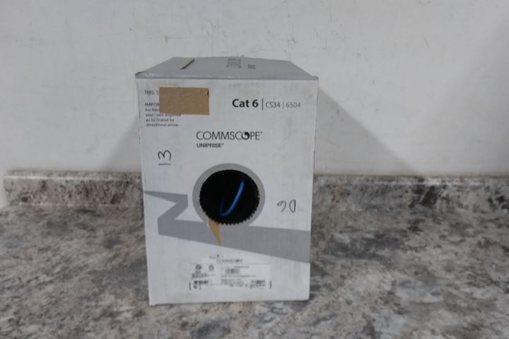 Carol CP6.30.07 ~1,000 Ft L 23 AWG Blue Jacket Category Cable (C)-47764922