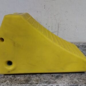 Checkers MC3011 24 In Overall Length Yellow Urethane Wheel Chock-23662847