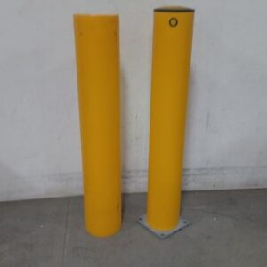 A-Safe S-01-07-0073 47-1/4 In Overall Height Yellow Bolt-On Bollard-99655305