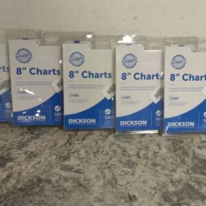Dickson C448 300 Pk 8 In Circular Chart Diameter Circular Paper Chart-14525365