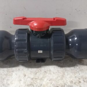 ASAHIAV 6703-040 4 in. FKM Flanged PVC Type-21 Ball Valve Size:-43745315