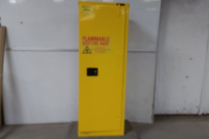 Durham Mfg 1022S-50 22 Gal Storage Cap Yellow Flammable Safety Storage Cabinet-69330507 - Image 7