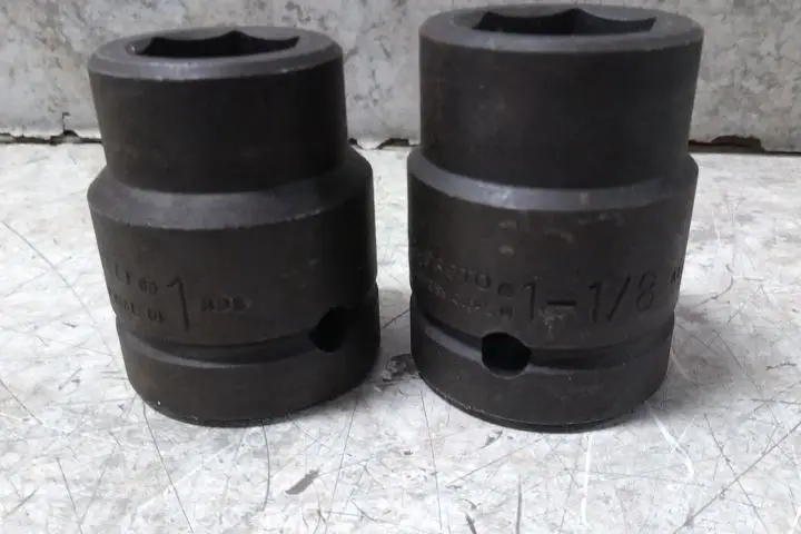 Proto J76109 9 Pc 1 In Drive Size 1 to 2 In Socket Size Range Impact Socket Set-60967444 - Image 2