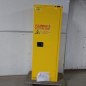 Durham Mfg 1022S-50 22 Gal Storage Cap Yellow Flammable Safety Storage Cabinet-69330507