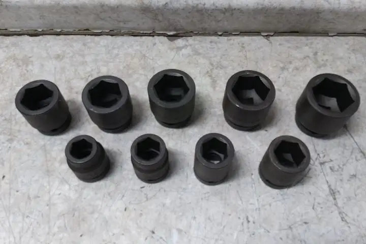 Proto J76109 9 Pc 1 In Drive Size 1 to 2 In Socket Size Range Impact Socket Set-60967444 - Image 9