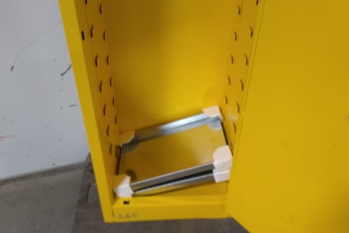 Durham Mfg 1022S-50 22 Gal Storage Cap Yellow Flammable Safety Storage Cabinet-69330507 - Image 3